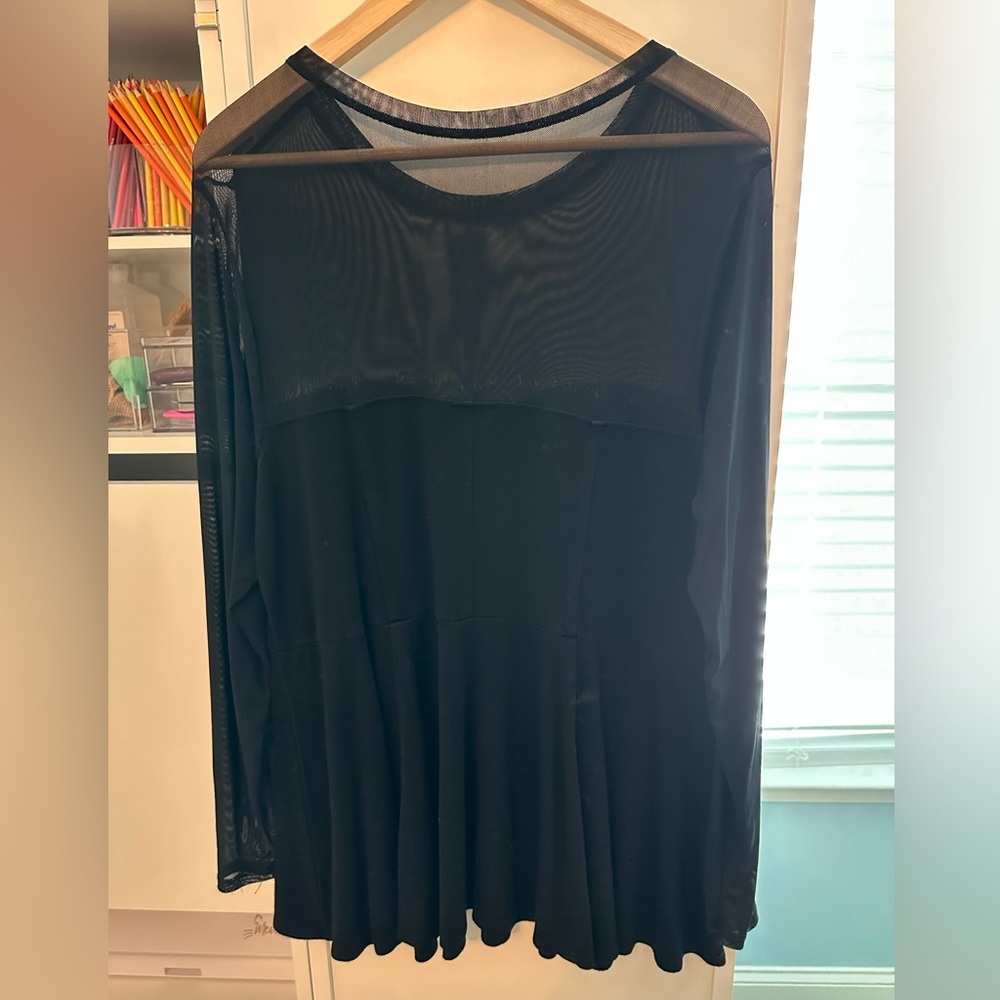 Torrid Black Blouse